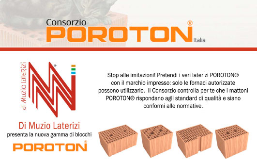 Di Muzio Laterizi Presenta la nuova gamma di blocchi POROTON